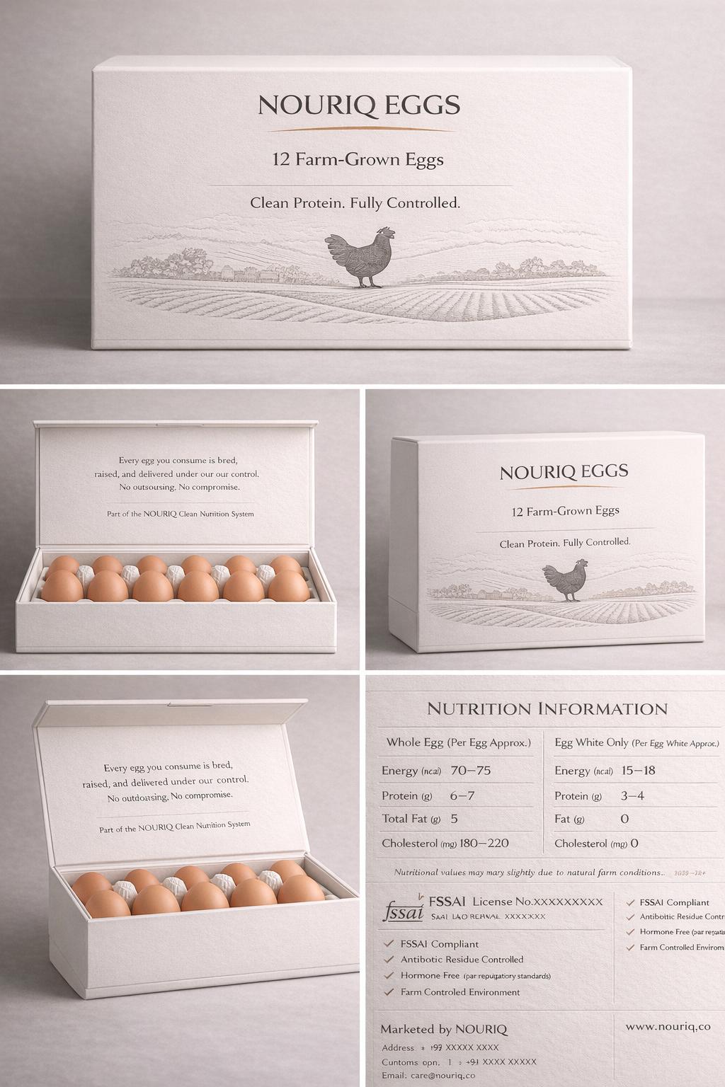 Classic White Eggs 6 Pack